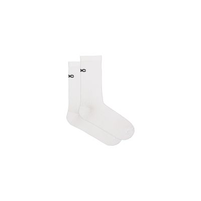 Skarpety rowerowe POC Cadence Road Long Socks biały