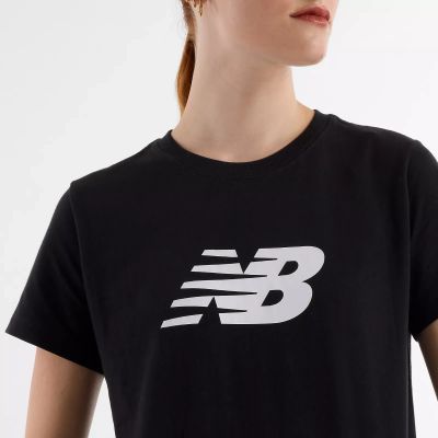 8. Koszulka New Balance S/S Sport Jersey Logo W WT43582BK