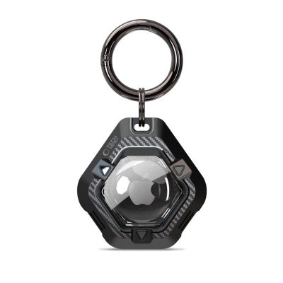 Etui Tech-Protect Defense na Apple AirTag 1 / 2 - czarne