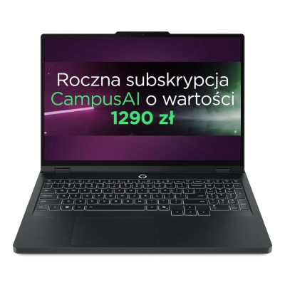 16. Lenovo Legion Pro 5 16IAX10 Ultra 7 255HX 16" WQXGA OLED 500nits Glossy 165Hz 32GB DDR5 5600 SSD1TB GeForce RTX 5070 8GB Cam 5.0MP 80Wh Win11 Eclipse Black
