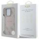 8. Etui Guess 4G Circle Classic Logo MagSafe na iPhone 16 Pro - różowe