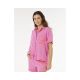 Koszulka damska RIP CURL Hotel Malibu Embroid Shirt różowa