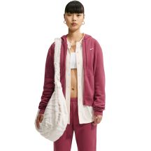 Bluza damska Nike Studio Fleece Medium Weight różowa IM8504 654