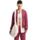 Bluza damska Nike Studio Fleece Medium Weight różowa IM8504 654