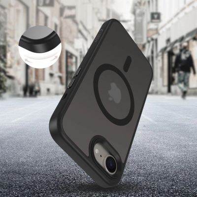 4. Etui Tech-Protect MagMat MagSafe na iPhone 16e / 17e - czarny mat