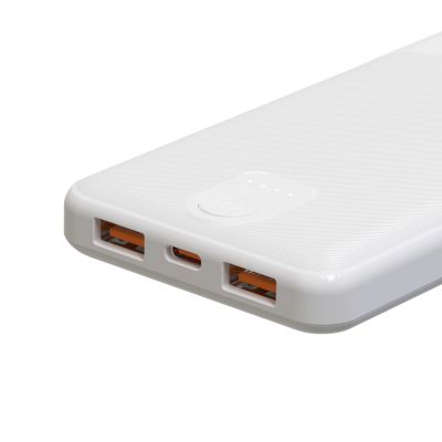 4. Powerbank Wozinsky Wpower WPBBK-3 10000 mAh 10 W 2x USB-A 2A - biały