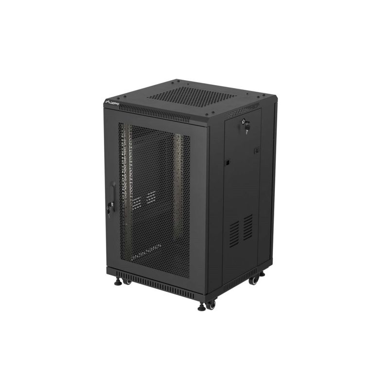 14. LANBERG SZAFA STOJĄCA 18U 600X600 CZARNA