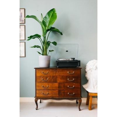 22. Lenco LS-430BK obrotowy talerz gramofonu Gramofon z napędem pasowym Czarny