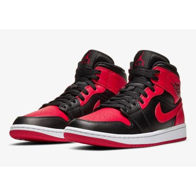3. Buty do koszykówki Air Jordan 1 Mid Banned - 554724-074