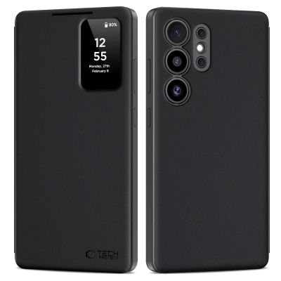 Etui Tech-Protect Smart Wallet na Samsung Galaxy S25 Ultra - czarny mat