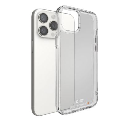 2. Etui SBS D3O do iPhone 15 Pro - przezroczyste