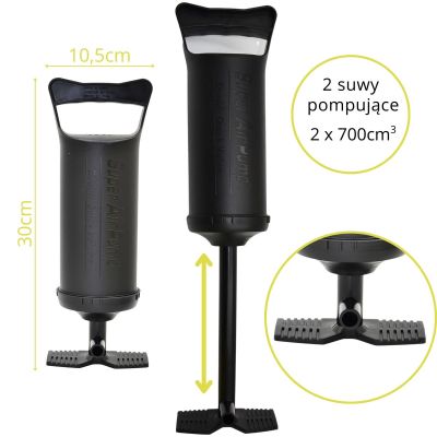 34. POMPKA DO MATERACY RĘCZNA 30CM 29P386