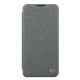 2. Nillkin Qin Cloth Pro Case etui do iPhone 14 Plus osłona na aparat kabura pokrowiec obudowa z klapką szary