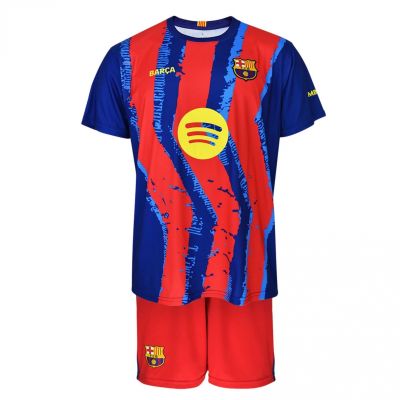 2. FC Barcelona Raphinha komplet koszulka spodenki junior box 2025/26 BC59ER