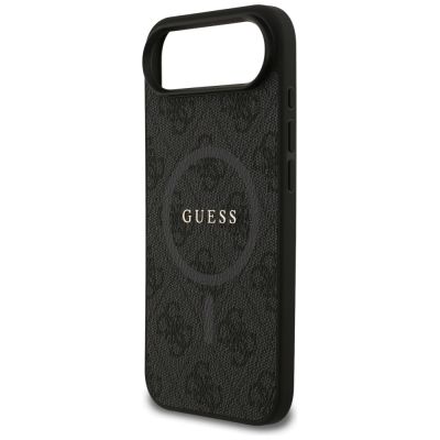 6. Etui Guess 4G Ring Classic Logo MagSafe do iPhone 17 Air - czarne
