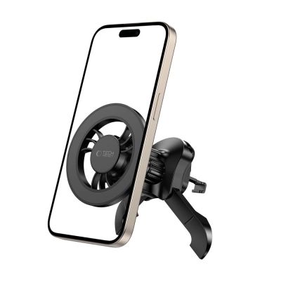 2. Uchwyt samochodowy Tech-Protect N56 Magnetic MagSafe do montażu do kratki nawiewu - czarne