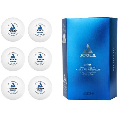 7. PIŁECZKI DO TENISA STOŁOWEGO JOOLA FLASH  6SZT BIAŁE