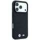4. Etui BMW M Quadrille Kevlar Metal Logo MagSafe na iPhone 17 Pro Max / 18 Pro Max - czarne