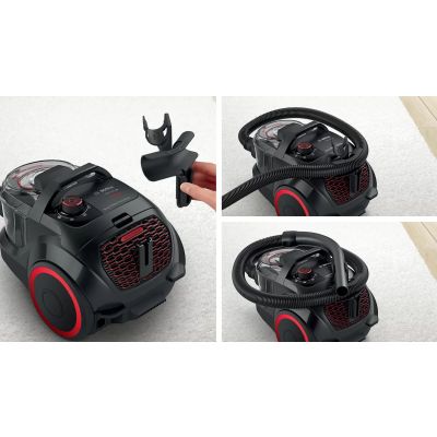 9. Odkurzacz bezworkowy Bosch ProPower BGS21POW2 czarny