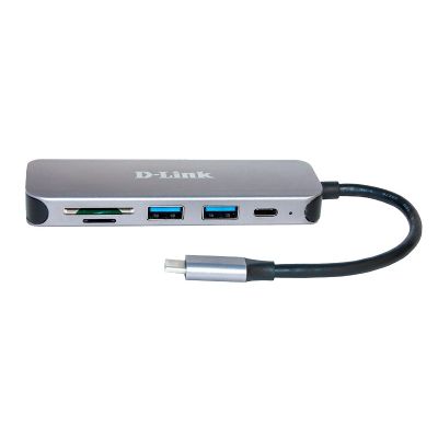 2. D-Link DUB-2325 stacja dokująca USB Type-C Szary