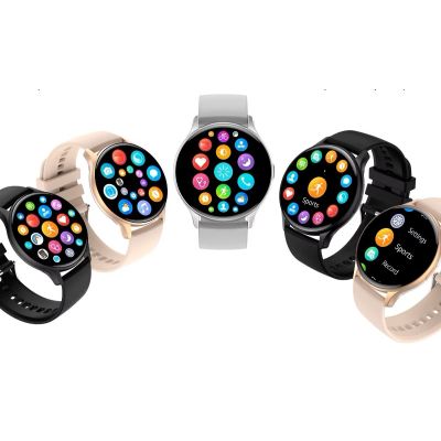 11. Smartwatch Damski RUBICON RNCF11 Silver/Grey SMARUB242