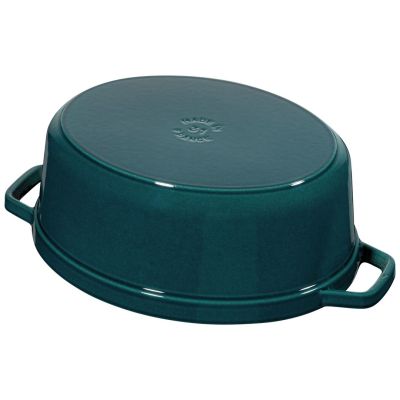 5. Garnek żeliwny owalny STAUB 40510-598-0 - morski 5.5 ltr