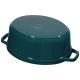 5. Garnek żeliwny owalny STAUB 40510-598-0 - morski 5.5 ltr