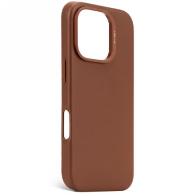2. Etui Decoded Leather Backcover z MagSafe do iPhone 16 Pro - brązowe