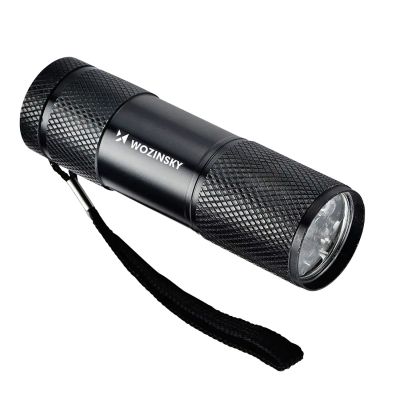 2. Latarka UV Wozinsky WLD-9L IP65 do wykrywania śladów - czarna