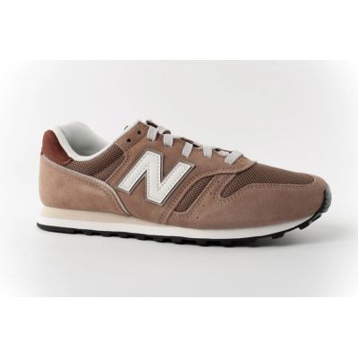 2. New Balance buty sportowe męskie sneakersy 373 brązowe skórzane