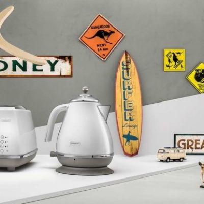 3. De’Longhi Icona Capitals czajnik elektryczny 1,7 l 2000 W Biały