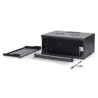 4. Digitus Zestaw sieciowy SOHO Pro, 483 mm (19") - 4U, 540 x 400 mm (szer. x gł.)