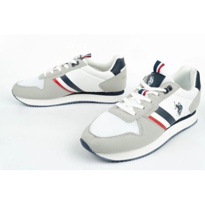 9. Buty sportowe U.S. Polo ASSN. M NOBIL006-WHI