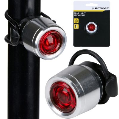 LAMPKA ROWEROWA NA TYŁ ALUMINIOWA DUNLOP