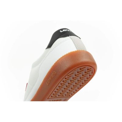 7. Levi's buty sportowe damskie sneakersy Jackson modne białe trampki