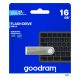 3. Pendrive GoodRam UUN2 UUN2-0160S0R11 (16GB; USB 2.0; kolor srebrny)