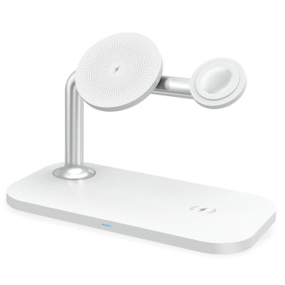 4. RealPower ChargeAIR Mag Słuchawki, Smartfon, Smartwatch Biały USB Bezprzewodowe ładowanie Wewnętrzna