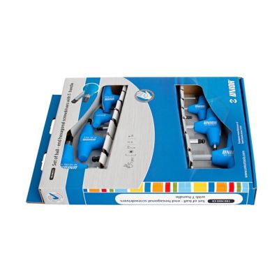 UNIOR zestaw kluczy imbusowych kulistych 2,5-10