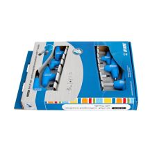 UNIOR zestaw kluczy imbusowych kulistych 2,5-10