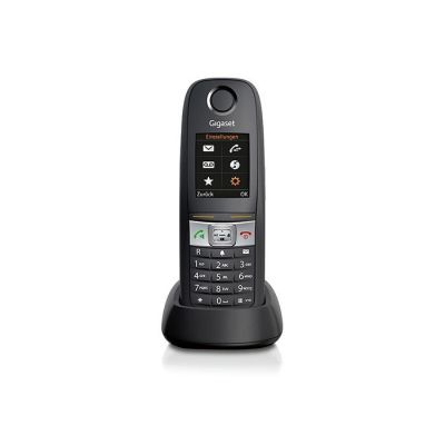3. Telefon analogowy/DECT, Gigaset E630HX, słuchawka bezprzewodowa, zestaw głośnomówiący, 200 wpisów, ID dzwoniącego, szary