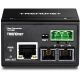 4. Media konwerter TRENDnet TI-F10SC - Ethernet, Fast Ethernet - 10Base-T, 100Base-FX, 100Base-TX - RJ-45 / SC wielomodowy - do 2 km - 1310 nm