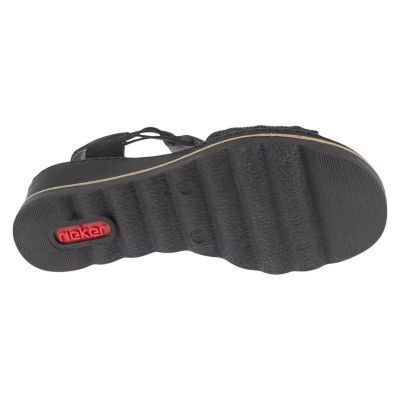 4. Rieker Sandals 67465-00 Czarne 36