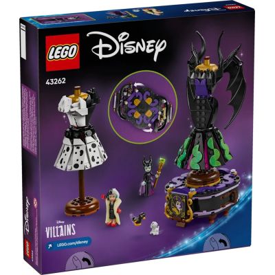 2. LEGO DISNEY CLASSIC 43262 Suknie Diaboliny i Cruelli de Mon