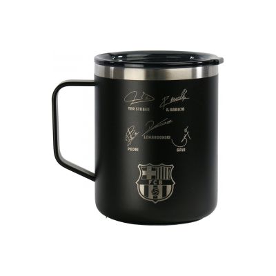 4. Kubek termiczny FC Barcelona z autografami 400 ml 972195