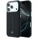 Etui Mercedes Leather Semi Wrap Iconic Line MagSafe na iPhone 17 Pro Max - czarne