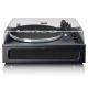 24. Lenco LS-430BK obrotowy talerz gramofonu Gramofon z napędem pasowym Czarny