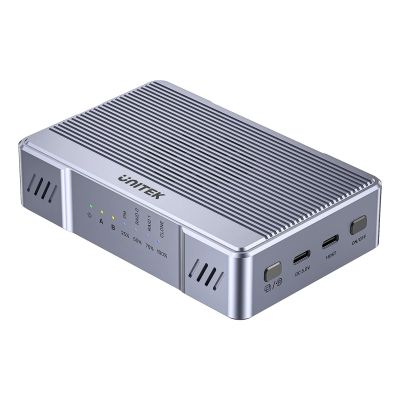 2. Unitek obudowa 2x M.2 20 Gb/s  RAID0, RAID1 + klonowanie
