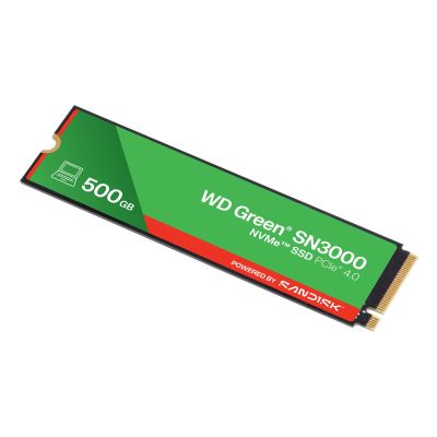 6. Dysk SSD WD Green SN3000 500GB M.2 NVMe WDS500G4G0E