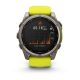 5. Zegarek Garmin Fenix 8 Solar Sapphire Titanium Amp Yellow/Graphite