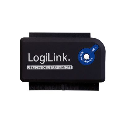 5. Adapter Logilink USB 2.0 na IDE i SATA 2.5" / 3.5" Czarny (AU0006C)